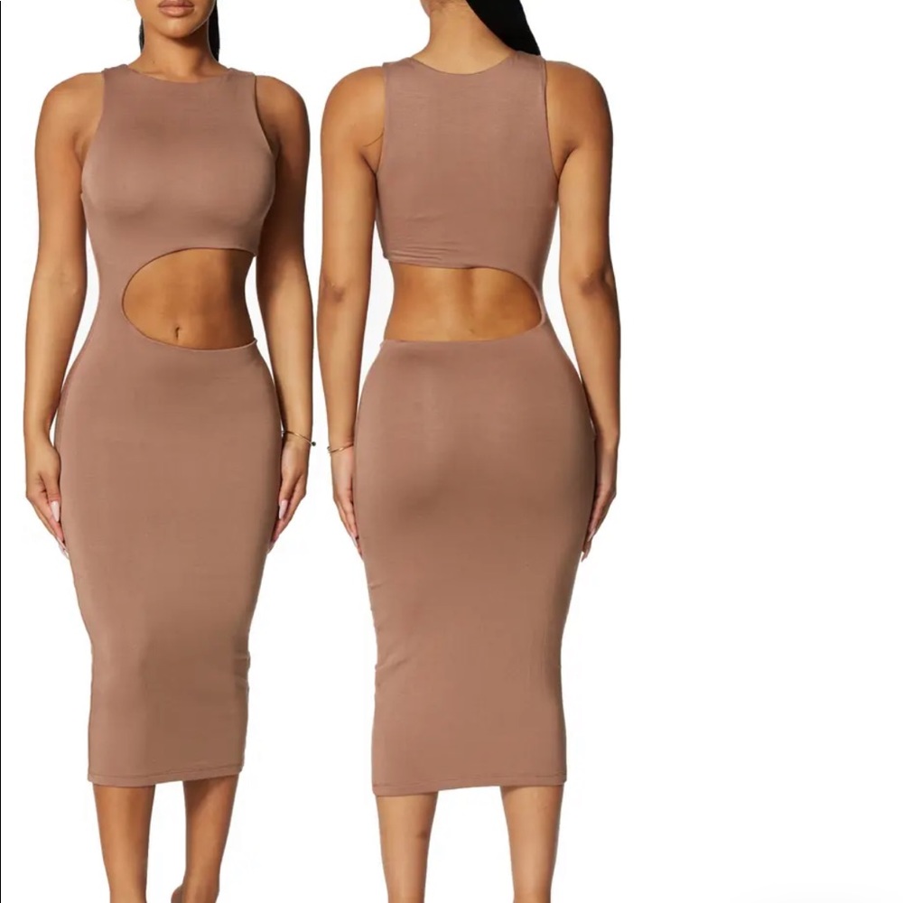 Naked wardrobe dress